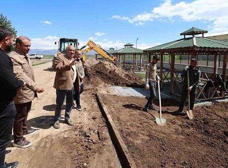 Erzurum'da yapılan millet bahçesine İçişleri Bakanı Mustafa Çiftçi'nin adı verilecek