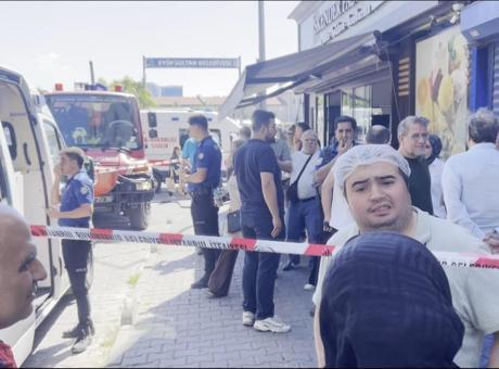 Eyüpsultan'da pastanede panik dolu anlar! İşçiler birer birer bayıldı