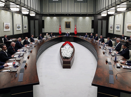 Kabine, Cumhurbaşkanı Erdoğan başkanlığında Beştepe'de toplandı