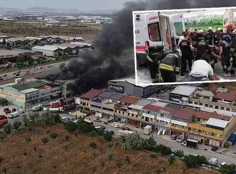 Konya'daki fabrika yangınında acı haber! 1 itfaiye personeli şehit oldu