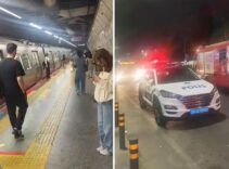 Mecidiyeköy metro istasyonunda acı olay! Perona yaklaşan trenin önüne atladı