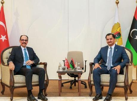 MİT Başkanı Kalın Hafter’le görüştü