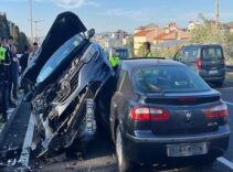 Nevşehir'de feci kaza! Zincirleme kazada 5 kişi yaralandı