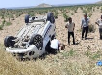 Şanlıurfa’da kaza! Evde sağlık ekibi şarampole devrildi