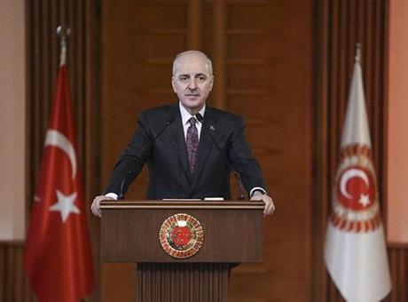 TBMM Başkanı Kurtulmuş, A Milli Futbol Takımı'na başarı diledi