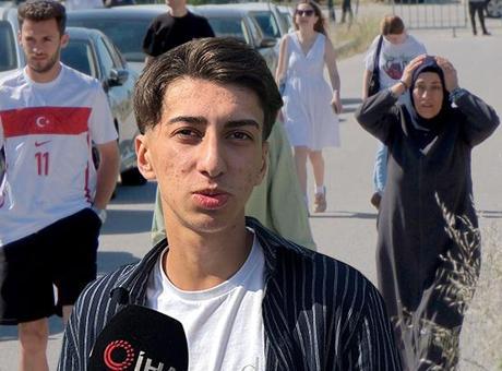 YKS'ye giren öğrenci isyan etti: Türkiye maçını izledik bütün moralimizi bozdular