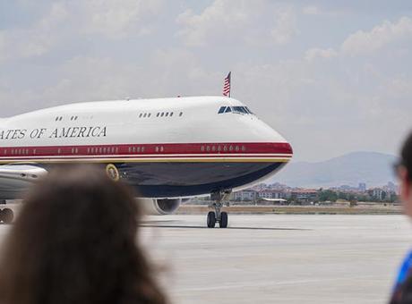 ABD Başkanı Trump NATO Zirvesi için Ankara'da