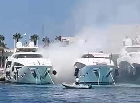 Bodrum Marina'da lastik botta patlama! 1 yaralı