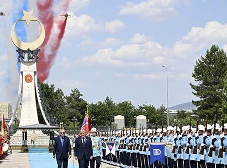 Havalı selamlama kusursuz planlama