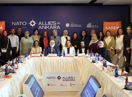 KADEM, NATO Zirvesi kapsamında panel düzenledi