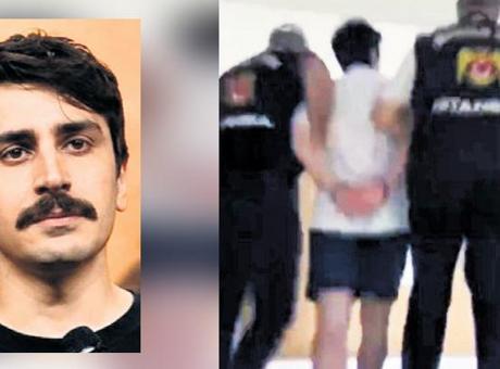 Komedyen Göktaş’a havalimanında gözaltı