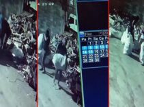 Maskeyle girdiler, 250 bin TL'lik bakır çaldılar! O anlar saniye saniye kamerada