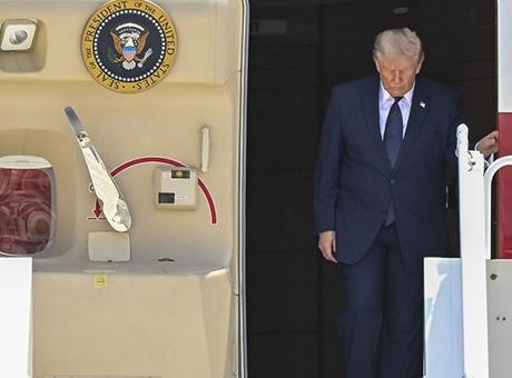 Trump neden geldiği uçakla dönmedi? Güvenlik sorusuna dikkat çeken yanıt!