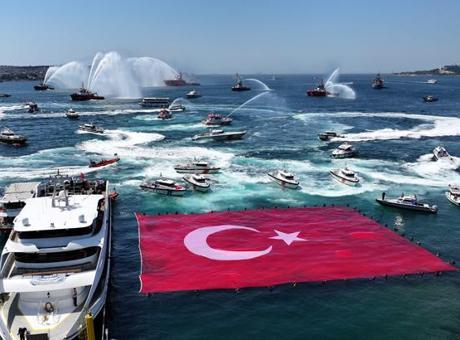 Türkiye'nin dört bir yanında Kabotaj Bayramı coşkusu! Denizler bayram havasına büründü
