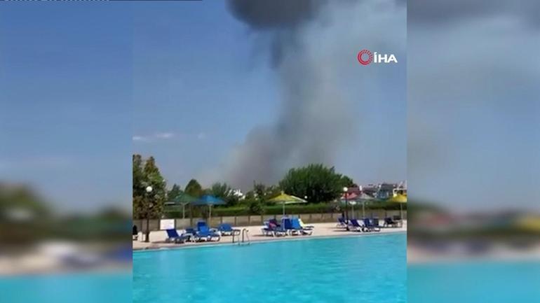 Son dakika haberi MSB: F-16 uçağı kaza kırıma uğradı, pilot atlayarak kurtuldu | Düşme anı kamerada