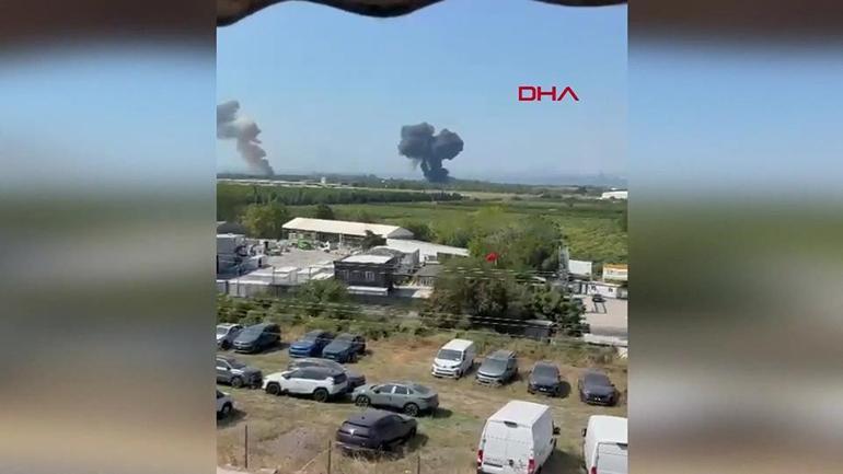 Son dakika haberi MSB: F-16 uçağı kaza kırıma uğradı, pilot atlayarak kurtuldu | Düşme anı kamerada