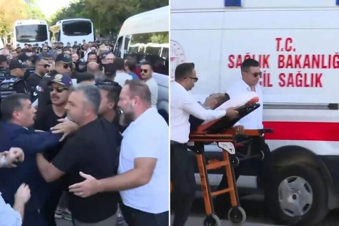 Polis müdahalesi esnasında fenalaşan İYİ Partili vekil hastaneye kaldırıldı